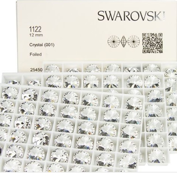 Handmade Swarovski “Clear Crystal” Cup Chain - Picture 3 of 8